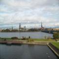 Blick auf die Innenstadt Rigas (100_0037.JPG) Riga Lettland Baltikum